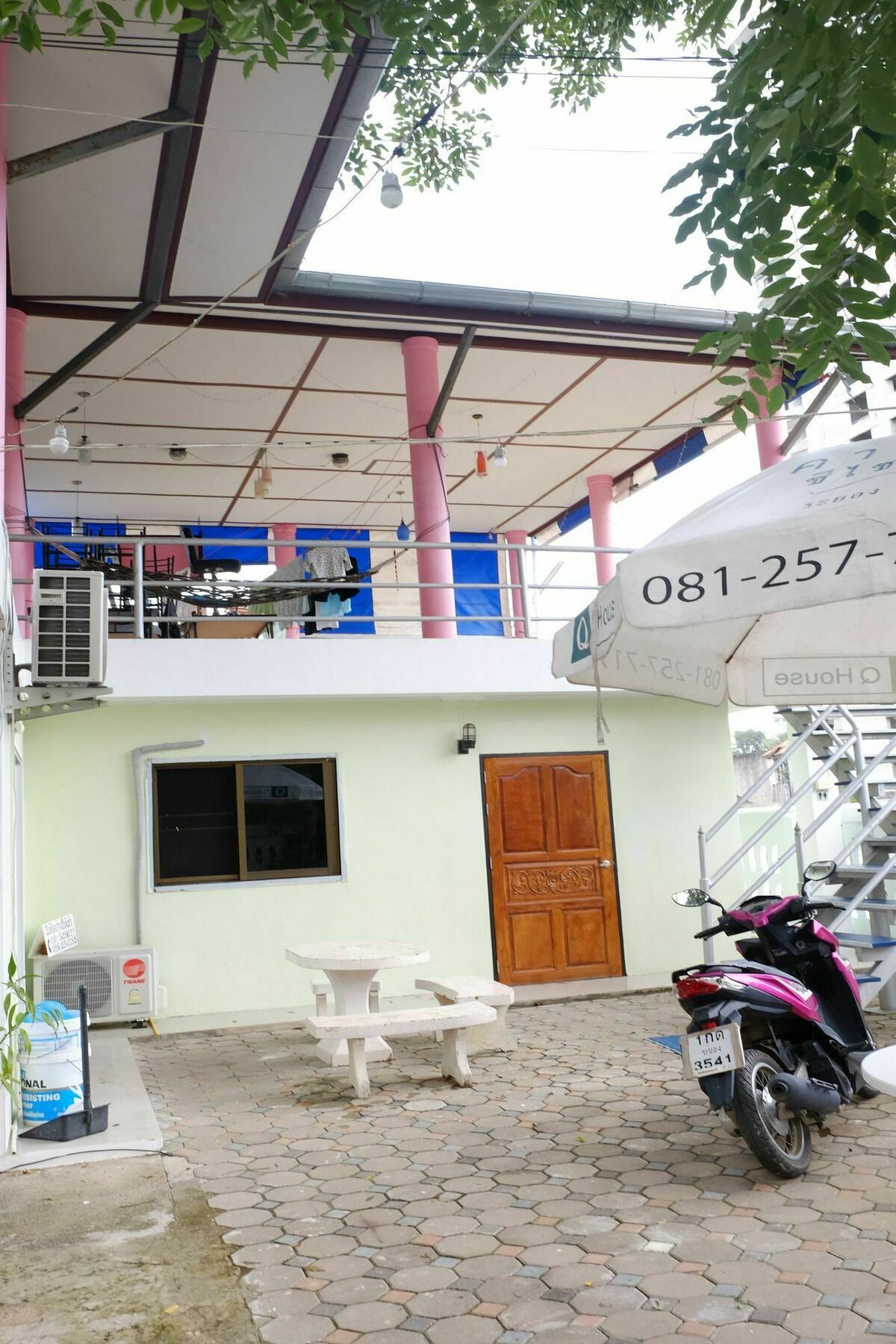 Chomlay Restaurant & Room For Rent Ban Nai Rai ภายนอก รูปภาพ
